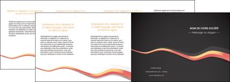 exemple depliant 4 volets  8 pages  texture contexture structure MLIG53818