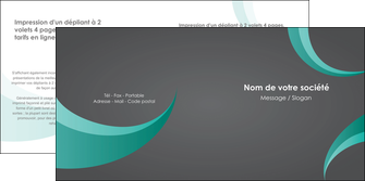 faire depliant 2 volets  4 pages  texture contexture structure MLGI54274