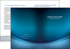 cree depliant 2 volets  4 pages  texture contexture structure MIFLU54402