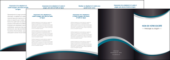 modele depliant 4 volets  8 pages  texture contexture structure MLIG54418