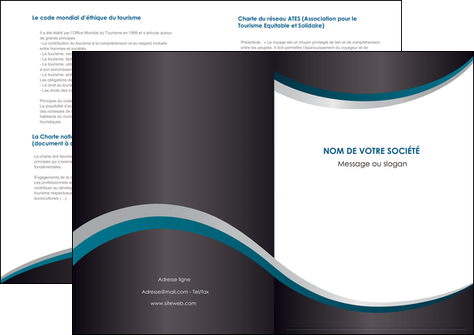 modele en ligne depliant 2 volets  4 pages  texture contexture structure MLGI54420