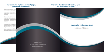 cree depliant 2 volets  4 pages  texture contexture structure MLIG54430