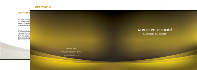 imprimerie depliant 2 volets  4 pages  texture contexture structure MIDBE54544