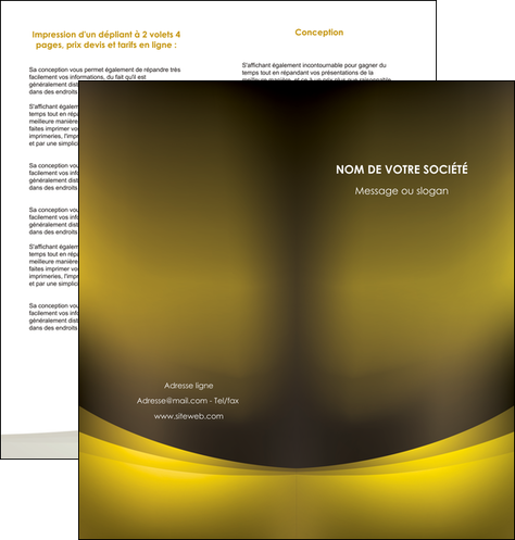 faire depliant 2 volets  4 pages  texture contexture structure MIDBE54556