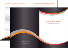 modele en ligne depliant 2 volets  4 pages  texture contexture structure MLGI54586