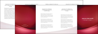 modele depliant 4 volets  8 pages  texture contexture structure MIDBE54698