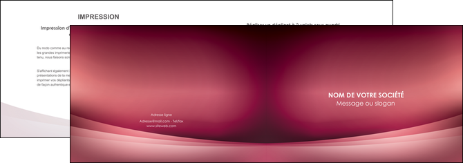 modele en ligne depliant 2 volets  4 pages  texture contexture structure MIDBE54722