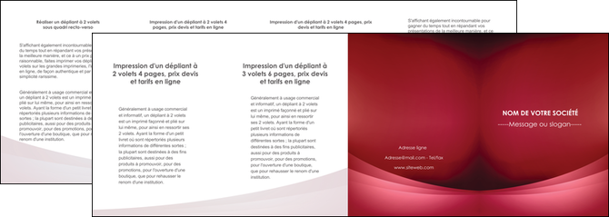 cree depliant 4 volets  8 pages  texture contexture structure MIDBE54742
