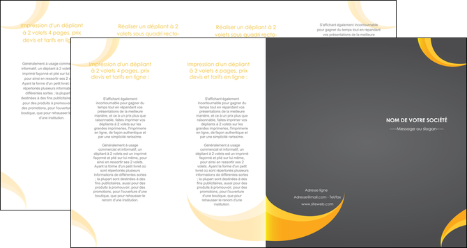 realiser depliant 4 volets  8 pages  texture contexture structure MLIP54850