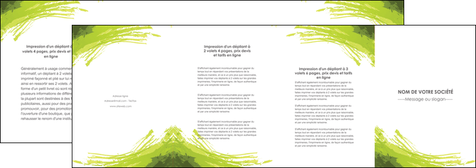 cree depliant 4 volets  8 pages  texture contexture structure MID55010