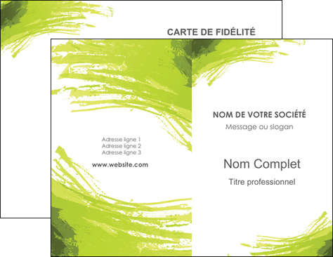 imprimer carte de visite texture contexture structure MID55042