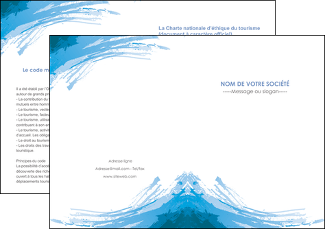 faire modele a imprimer depliant 2 volets  4 pages  texture structure contexture MFLUOO55230