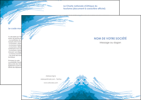modele depliant 2 volets  4 pages  texture structure contexture MFLUOO55262