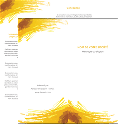 creer modele en ligne depliant 2 volets  4 pages  texture structure contexture MLIGCH55292
