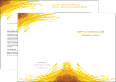 impression depliant 2 volets  4 pages  texture structure contexture MLIGCH55314