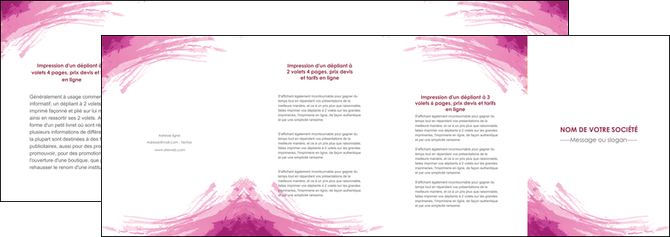 faire depliant 4 volets  8 pages  texture contexture structure MIDLU55392