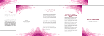 faire depliant 4 volets  8 pages  texture contexture structure MIDLU55392