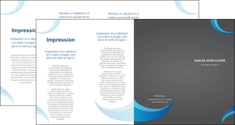 impression depliant 4 volets  8 pages  texture contexture structure MIFBE55492