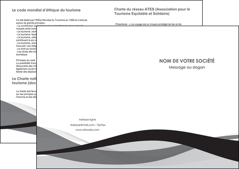 modele en ligne depliant 2 volets  4 pages  texture contexture structure MLGI55652
