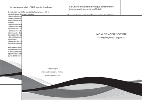personnaliser modele de depliant 2 volets  4 pages  texture contexture structure MLGI55686