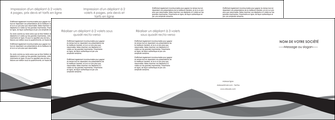 personnaliser modele de depliant 4 volets  8 pages  texture contexture structure MLGI55690