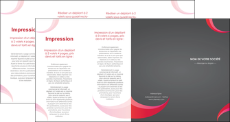 faire depliant 4 volets  8 pages  texture contexture structure MLIGCH55700