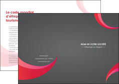 impression depliant 2 volets  4 pages  texture contexture structure MLIGCH55706