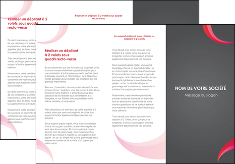 faire depliant 3 volets  6 pages  texture contexture structure MLIGCH55718