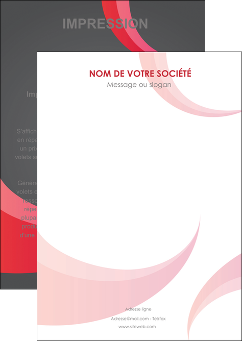 personnaliser modele de flyers texture contexture structure MLIGCH55742