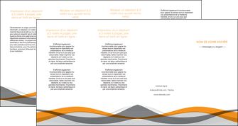 imprimer depliant 4 volets  8 pages  texture contexture structure MLGI55806