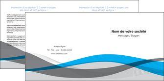 imprimerie depliant 2 volets  4 pages  texture contexture structure MFLUOO55844