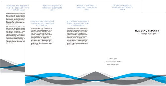 creer modele en ligne depliant 4 volets  8 pages  texture contexture structure MFLUOO55862