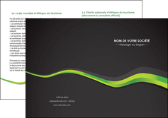 impression depliant 2 volets  4 pages  texture contexture structure MIF56132