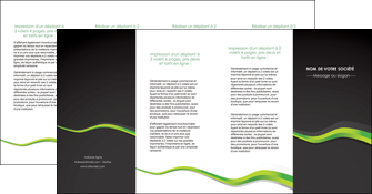 modele en ligne depliant 4 volets  8 pages  texture contexture structure MIF56140