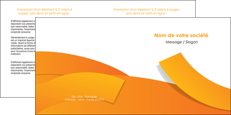 modele depliant 2 volets  4 pages  texture contexture structure MIFLU56184