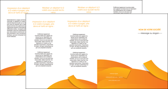 impression depliant 4 volets  8 pages  texture contexture structure MIFLU56200