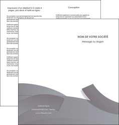 imprimerie depliant 2 volets  4 pages  texture contexture structure MLIG56668