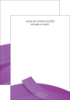 exemple flyers violet fond violet violet pastel MIF56954