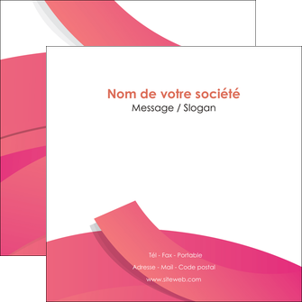 imprimer flyers orange rose couleur MLIG57148