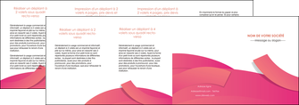modele en ligne depliant 4 volets  8 pages  orange rose couleur MLIG57166