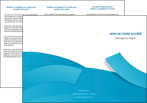 personnaliser maquette depliant 3 volets  6 pages  bleu bleu pastel fond bleu pastel MLGI57204