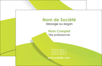 cree carte de visite espaces verts vert vert pastel colore MLIGBE57240