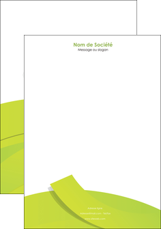 cree tete de lettre espaces verts vert vert pastel colore MLIGBE57262