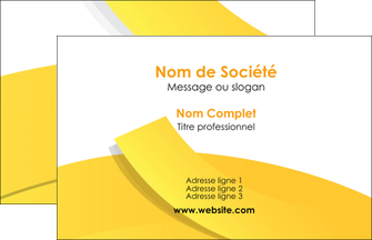 exemple carte de visite jaune fond colore fond jaune MLGI57344