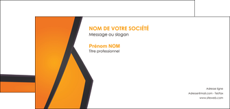cree carte de correspondance orange fond orange colore MLIG57658