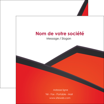 imprimer flyers orange rouge orange colore MLIGCH57768