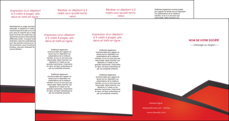faire modele a imprimer depliant 4 volets  8 pages  orange rouge orange colore MLIGCH57780