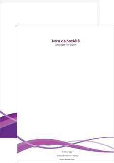 Impression Papier à en-tête de lettre pré-imprimé  devis d'imprimeur publicitaire professionnel Tête de lettre A4