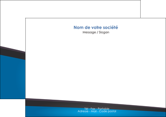 exemple flyers bleu fond bleu couleurs froides MIF57870