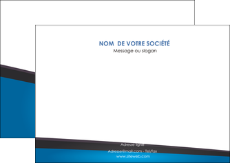 personnaliser maquette flyers bleu fond bleu couleurs froides MIF57874